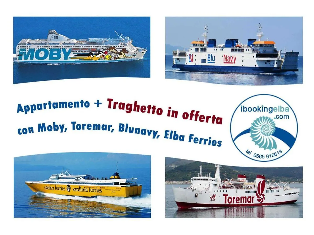 Semesterbostad Casa Capo Perla - Argonautivacanze Capoliveri